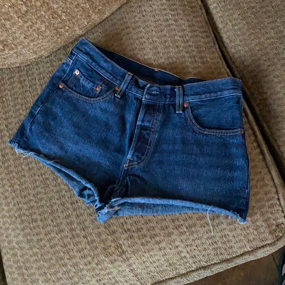 Levi 501 cut off Shorts 29